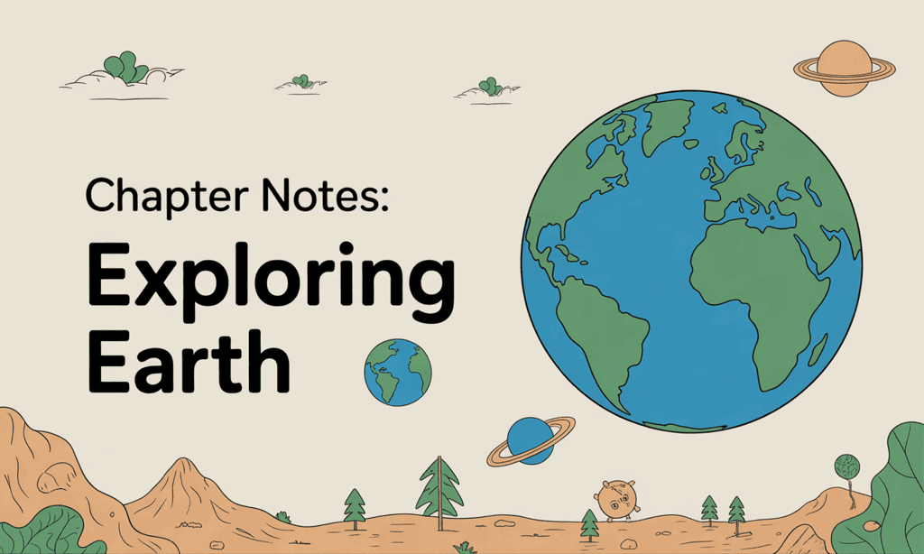 Chapter Notes: Exploring Earth