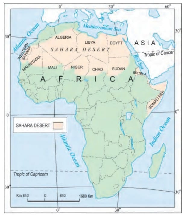 Sahara in Africa