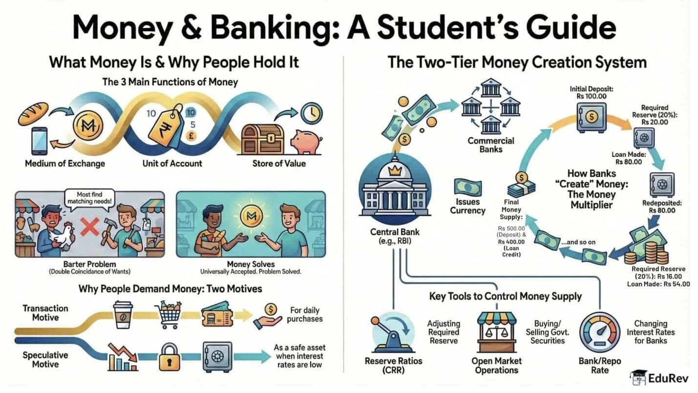 Infographic: Money and Banking