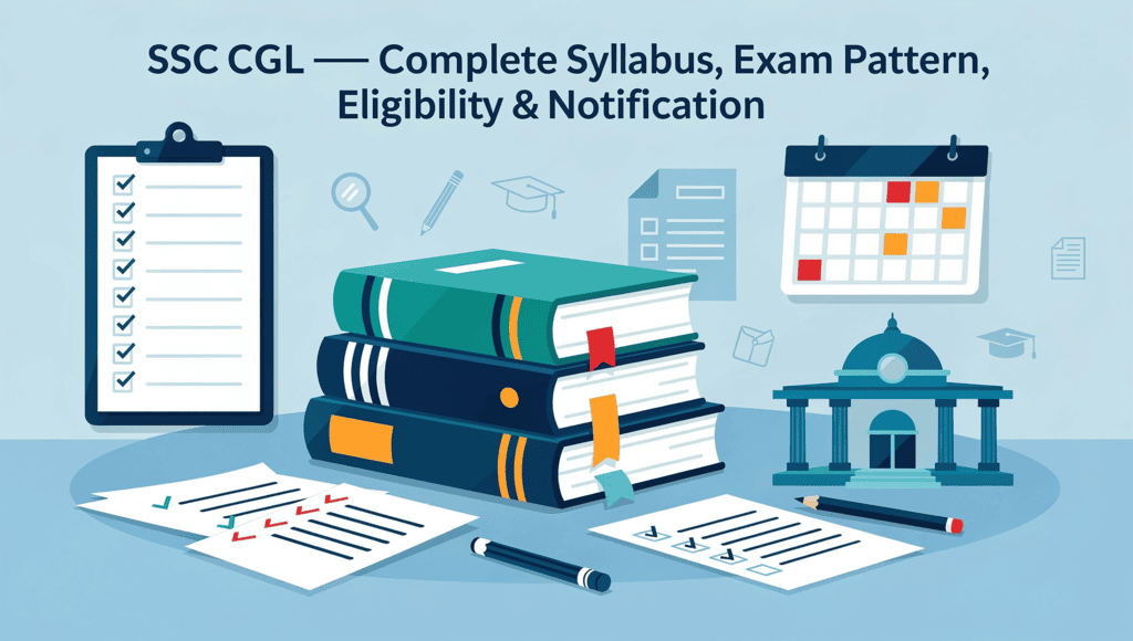 SSC CGL 2026 — Complete Syllabus, Exam Pattern, Eligibility and ...