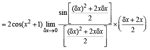 JEE Advanced (Subjective Type Questions): Differentiation | Chapter-wise Tests for JEE Main & Advanced