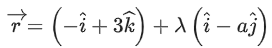 JEE Main Previous year questions (2021-23): Vector Algebra and Three Dimensional Geometry - 1