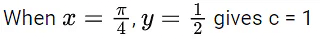 JEE Main Previous year questions (2021-23): Differential Equations