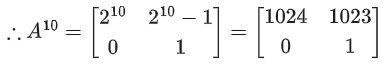 JEE Main Previous year questions (2021-23): Matrices and Determinants - 2