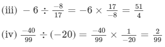 RD Sharma Solutions (Ex -1. 5, 1.6, 1.7 & 1.8): Rational Numbers | RD Sharma Solutions for Class 8 Mathematics