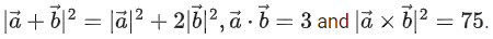 JEE Main Previous year questions (2021-23): Vector Algebra and Three Dimensional Geometry - 1