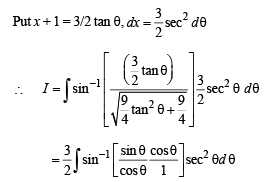 JEE Advanced (Fill in the Blanks): Indefinite Integrals | Chapter-wise Tests for JEE Main & Advanced