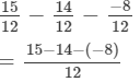 RD Sharma Solutions (Ex.1.4): Rational Numbers | RD Sharma Solutions for Class 8 Mathematics