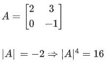 JEE Main Previous year questions (2021-23): Matrices and Determinants - 2