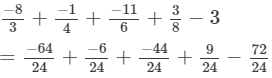 RD Sharma Solutions (Ex.1.4): Rational Numbers | RD Sharma Solutions for Class 8 Mathematics