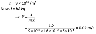 JEE Main Previous Year Questions (2016- 2025): Current Electricity- 1
