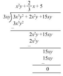 RD Sharma Solutions for Class 8 Math Chapter 8 - Division of Algebraic Expressions (Part-2) | RD Sharma Solutions for Class 8 Mathematics