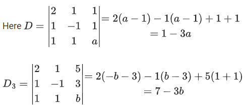 JEE Main Previous year questions (2021-23): Matrices and Determinants - 2