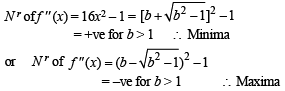 JEE Advanced (Subjective Type Questions): Applications of Derivatives - 2 | Chapter-wise Tests for JEE Main & Advanced