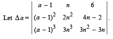 JEE Advanced (Subjective Type Questions): Matrices & Determinants | Chapter-wise Tests for JEE Main & Advanced