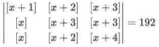 JEE Main Previous year questions (2021-23): Matrices and Determinants - 2