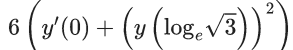 JEE Main Previous year questions (2021-23): Differential Equations