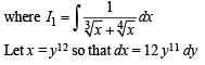 JEE Advanced (Fill in the Blanks): Indefinite Integrals | Chapter-wise Tests for JEE Main & Advanced