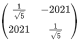 JEE Main Previous year questions (2021-23): Matrices and Determinants - 2
