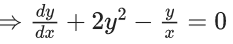 JEE Main Previous year questions (2021-23): Differential Equations