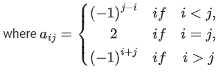 JEE Main Previous year questions (2021-23): Matrices and Determinants - 2