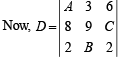 JEE Advanced (Subjective Type Questions): Matrices & Determinants | Chapter-wise Tests for JEE Main & Advanced