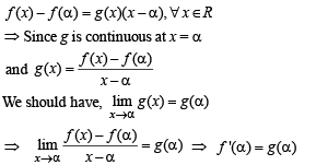 JEE Advanced (Subjective Type Questions): Limits, Continuity & Differentiability | Chapter-wise Tests for JEE Main & Advanced