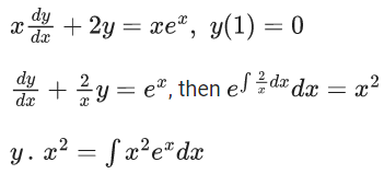JEE Main Previous year questions (2021-23): Differential Equations