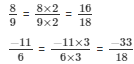 RD Sharma Solutions (Ex.1.1): Rational Numbers | RD Sharma Solutions for Class 8 Mathematics