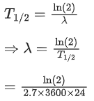 JEE Previous year questions (2021-22): Atom & Nuclei