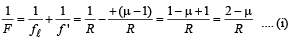 JEE Advanced (Subjective Type Questions): Ray & Wave Optics- 2 | Chapter-wise Tests for JEE Main & Advanced