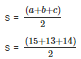 RD Sharma Solutions Ex-12.1, Heron`s Formula, Class 9, Maths | RD Sharma Solutions for Class 9 Mathematics