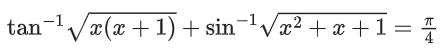 JEE Main Previous Year Questions (2021-23): Inverse Trigonometric Functions