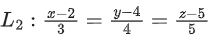 JEE Main Previous year questions (2021-23): Vector Algebra and Three Dimensional Geometry - 2