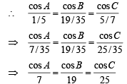 JEE Advanced (Subjective Type Questions): Properties of Triangle - 1 | Chapter-wise Tests for JEE Main & Advanced