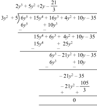 RD Sharma Solutions for Class 8 Math Chapter 8 - Division of Algebraic Expressions (Part-2) | RD Sharma Solutions for Class 8 Mathematics