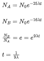 JEE Previous year questions (2021-22): Atom & Nuclei
