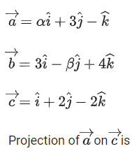 JEE Main Previous year questions (2021-23): Vector Algebra and Three Dimensional Geometry - 1