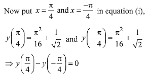 JEE Main Previous Year Questions (2016- 2025): Differential Equations