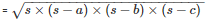 RD Sharma Solutions Ex-12.1, Heron`s Formula, Class 9, Maths | RD Sharma Solutions for Class 9 Mathematics