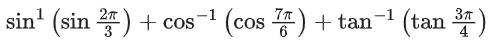 JEE Main Previous Year Questions (2021-23): Inverse Trigonometric Functions