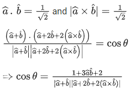 JEE Main Previous year questions (2021-23): Vector Algebra and Three Dimensional Geometry - 1