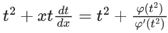 JEE Main Previous year questions (2021-23): Differential Equations