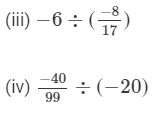 RD Sharma Solutions (Ex -1. 5, 1.6, 1.7 & 1.8): Rational Numbers | RD Sharma Solutions for Class 8 Mathematics