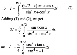 JEE Advanced (Subjective Type Questions): Definite Integrals & Applications of Integrals - 1 | Chapter-wise Tests for JEE Main & Advanced