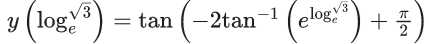 JEE Main Previous year questions (2021-23): Differential Equations
