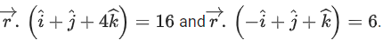 JEE Main Previous year questions (2021-23): Vector Algebra and Three Dimensional Geometry - 2