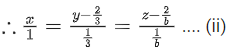 JEE Main Previous year questions (2021-23): Vector Algebra and Three Dimensional Geometry - 2