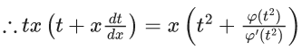 JEE Main Previous year questions (2021-23): Differential Equations