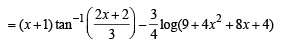 JEE Advanced (Fill in the Blanks): Indefinite Integrals | Chapter-wise Tests for JEE Main & Advanced